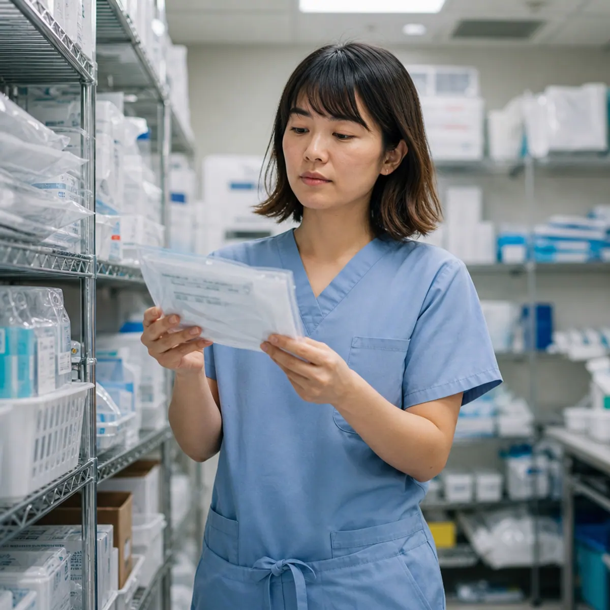 Date-sensitive inventory on shelves that needs lot-level expiry tracking
